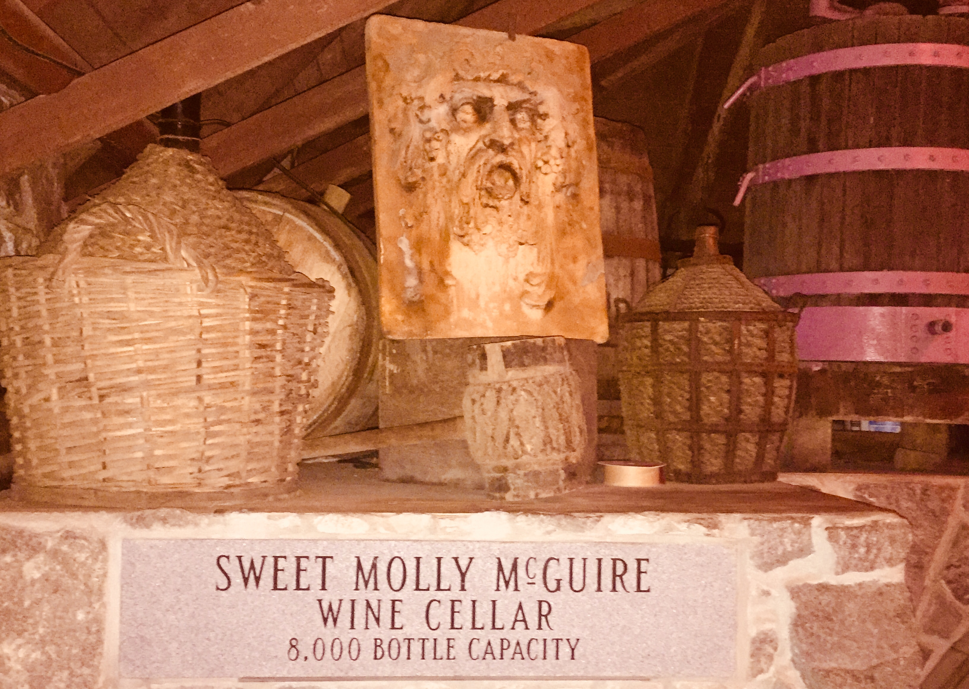 McGuire's wine cellar